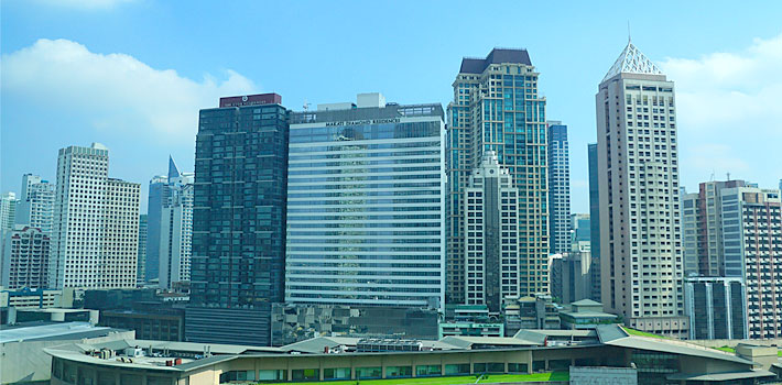 マカティCBDのスカイライン