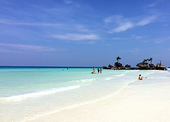 フィリピンのビーチリゾートのイメージ写真その1