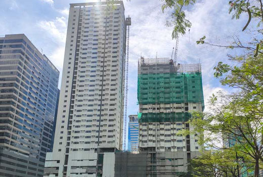 アビダタワーズ ターフ建設進捗状況（2019年12月）